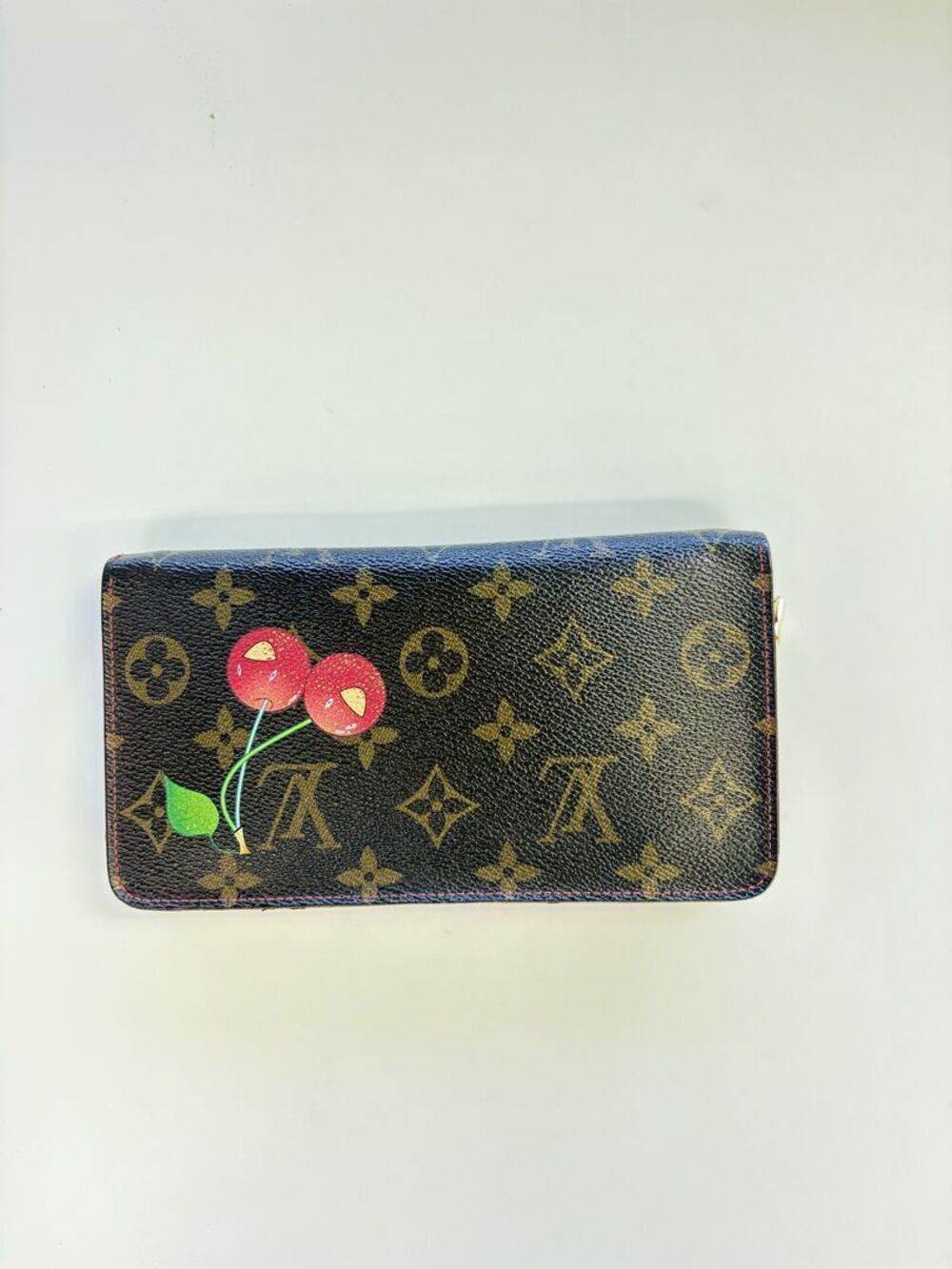 Louis Vuitton x Murakami Monogram Cerises Cherry Long Wallet